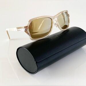 Cazal Gold and Cream Sunglasses